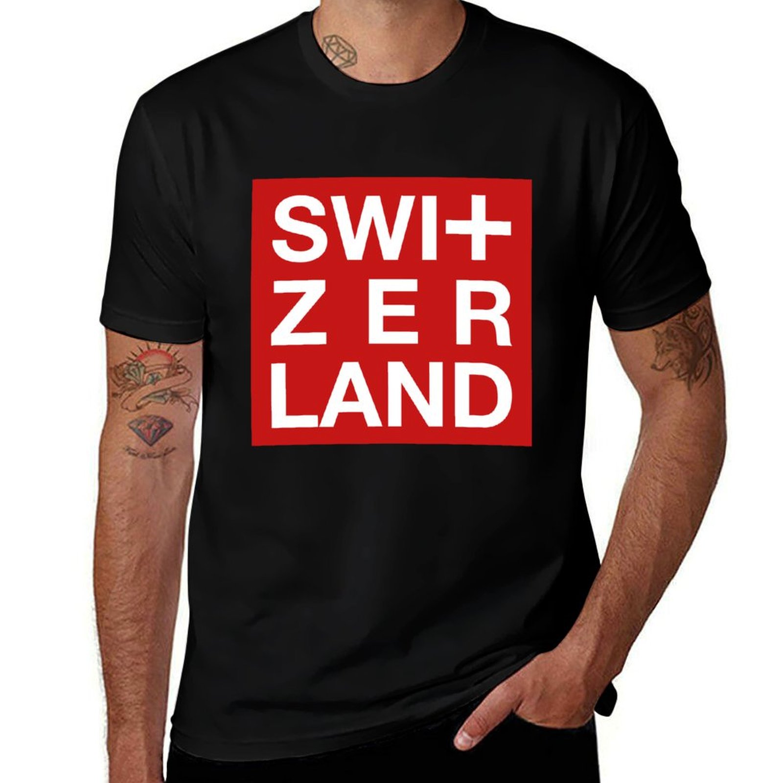 Street Fashion Zurich - Switzerland Art Swiss Geneva Zurich T-Shirt