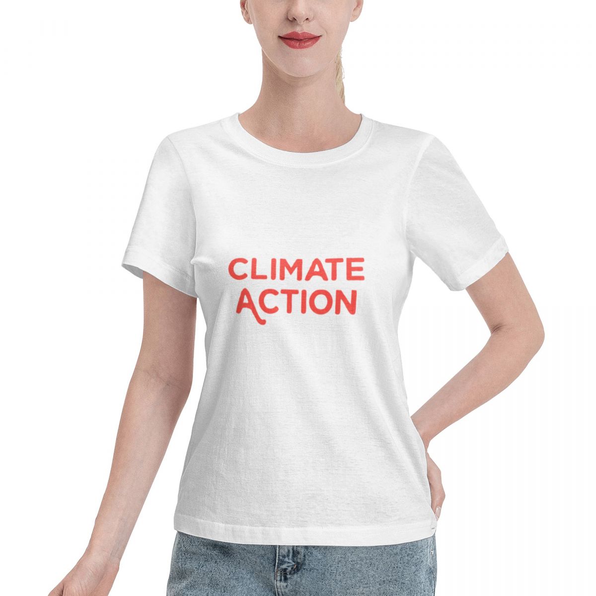 Street Fashion Now - Wardrobe Essential CLIMATE ACTION NOW Women's