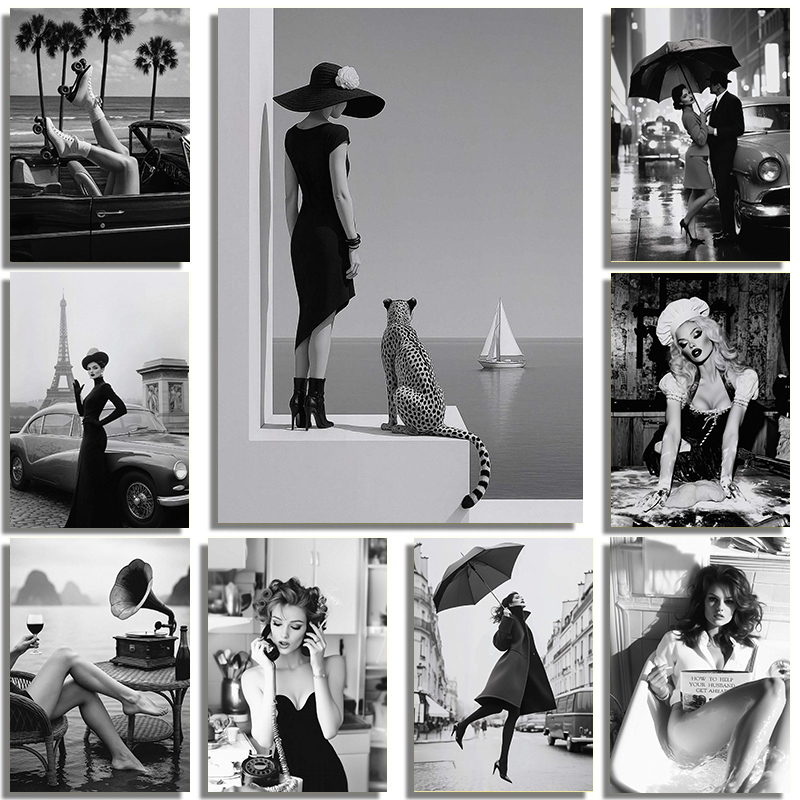Street Fashion Luxury - Black And White Fashion Street Interior