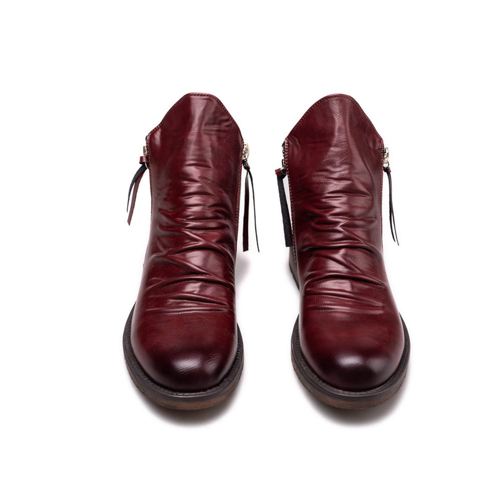 Street Fashion Vintage - 2026 Men's Genuine Leather Vintage Western