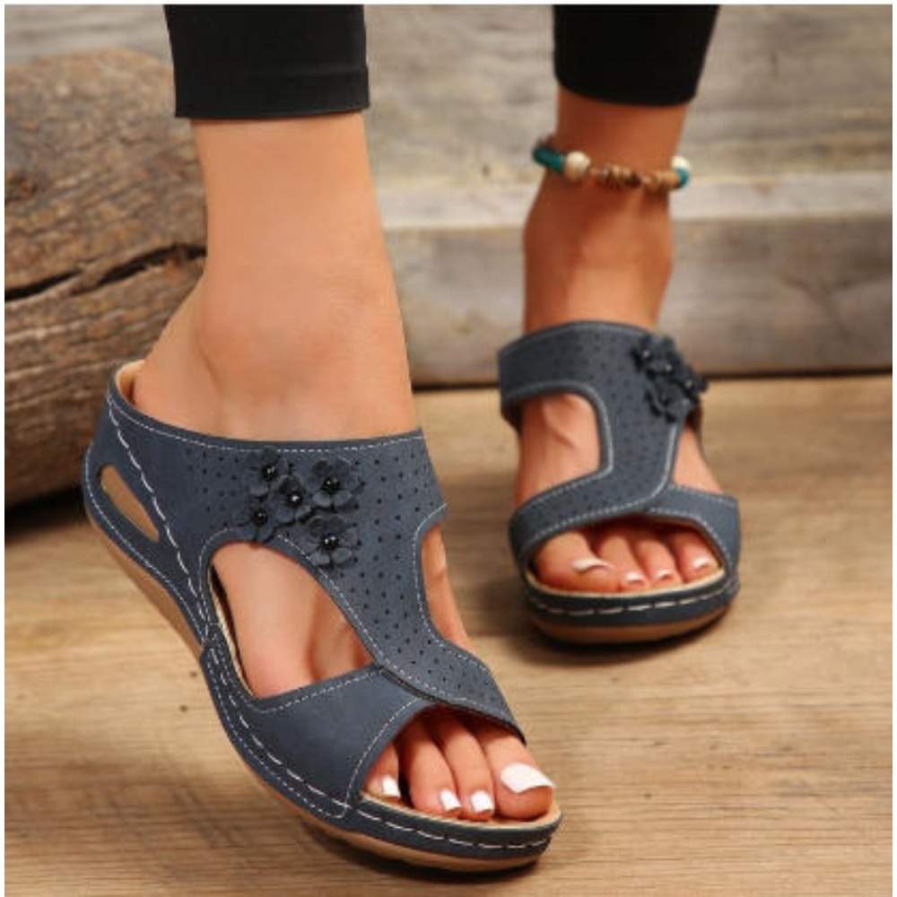 Street Fashion Rome 2026 - 2026 Fashion Summer Women Wedge Slippers