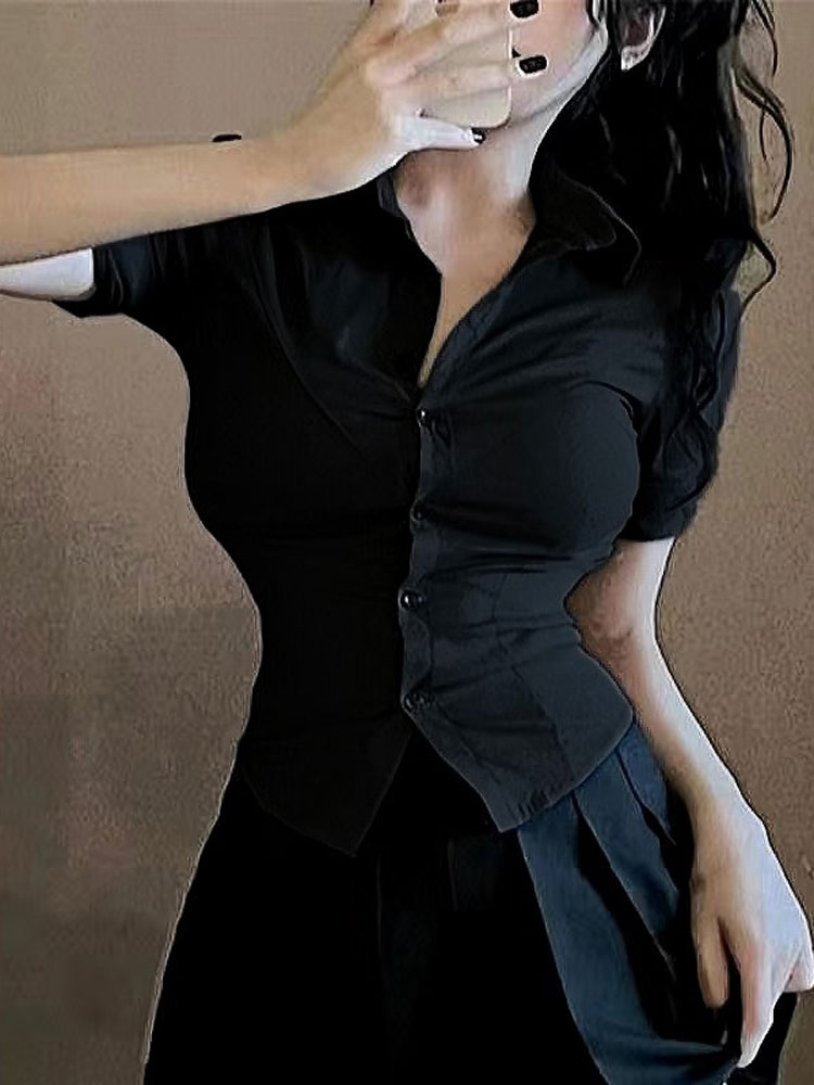 Fashion Woman Blouse Elastic S - Street Fashion Now ulasan dan harga