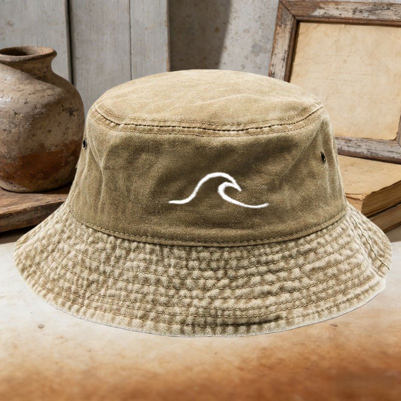 2026 New Cotton Fisherman Hat  - Bucket Hat Embroidered ulasan dan harga