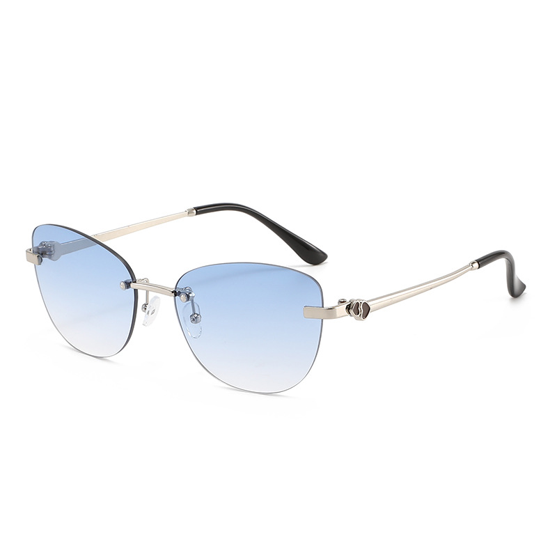 2026 New Vintage Retro Rimless - Street Fashion Photoshoot ulasan dan harga