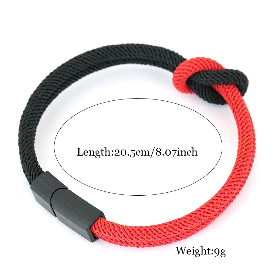 5 Styles Men Rope Bracelet Tru - Street Fashion In Milan ulasan dan harga