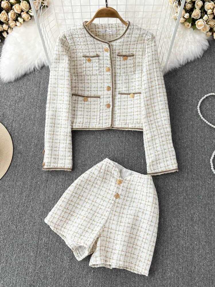 Autumn Winter Lady Two Piece O - Street Fashion Jacket ulasan dan harga