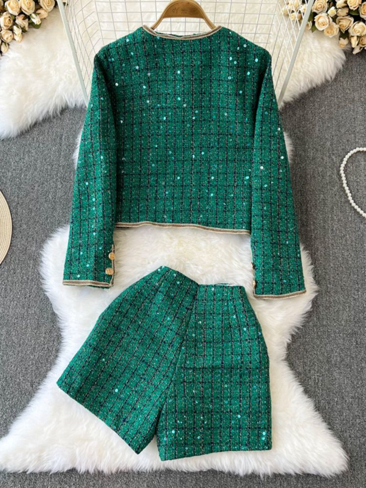 Autumn Winter Lady Two Piece O - Street Fashion Jacket ulasan dan harga