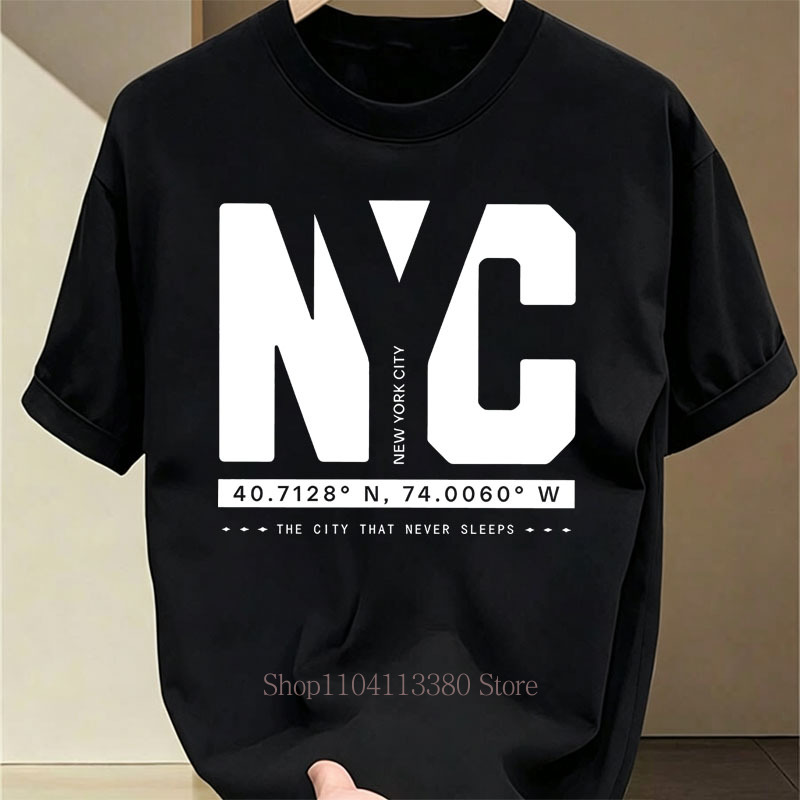 Nyc Graphic Print T-shirts for - Street Fashion Nyc ulasan dan harga