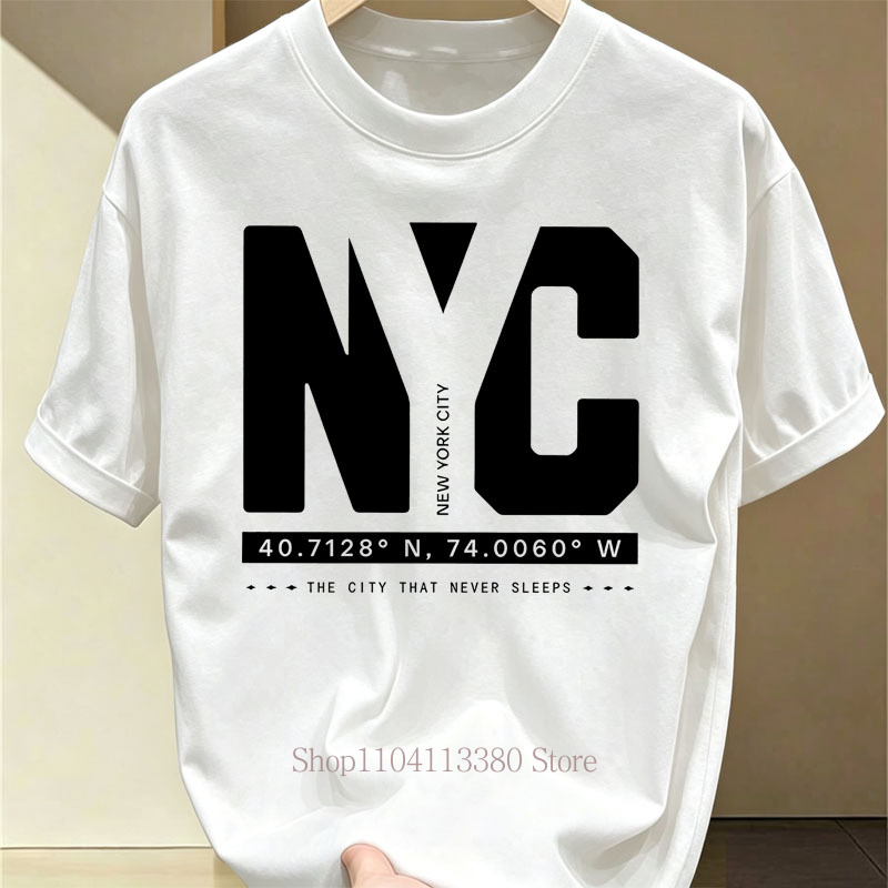 Nyc Graphic Print T-shirts for - Street Fashion Nyc ulasan dan harga