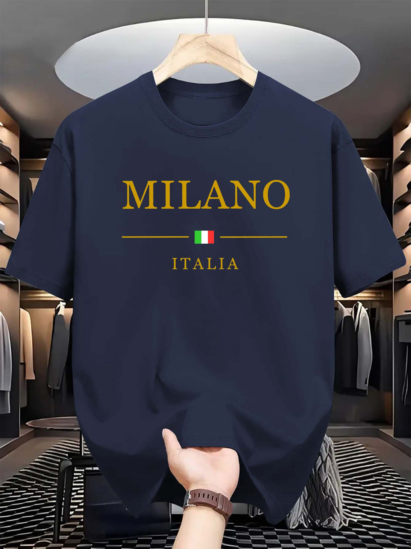 Italian Milan Print Men Women  - Street Fashion In Milan ulasan dan harga