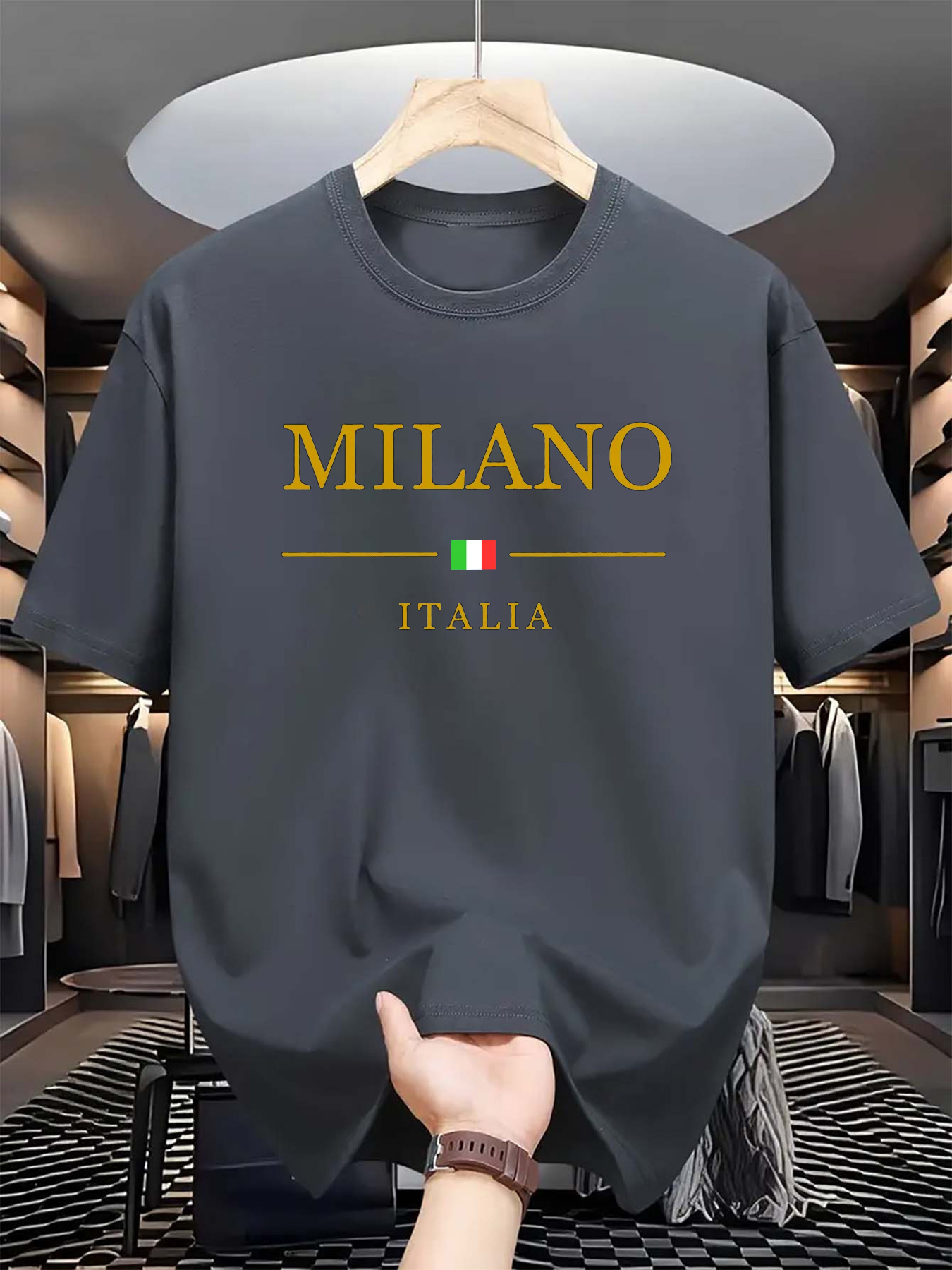 Italian Milan Print Men Women  - Street Fashion In Milan ulasan dan harga