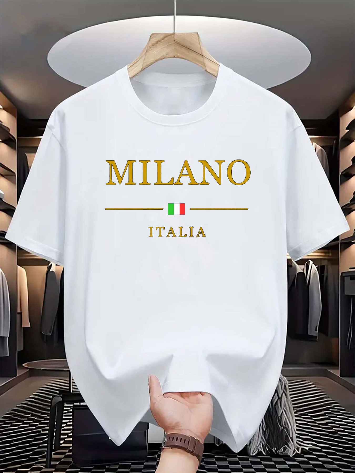Italian Milan Print Men Women  - Street Fashion In Milan ulasan dan harga