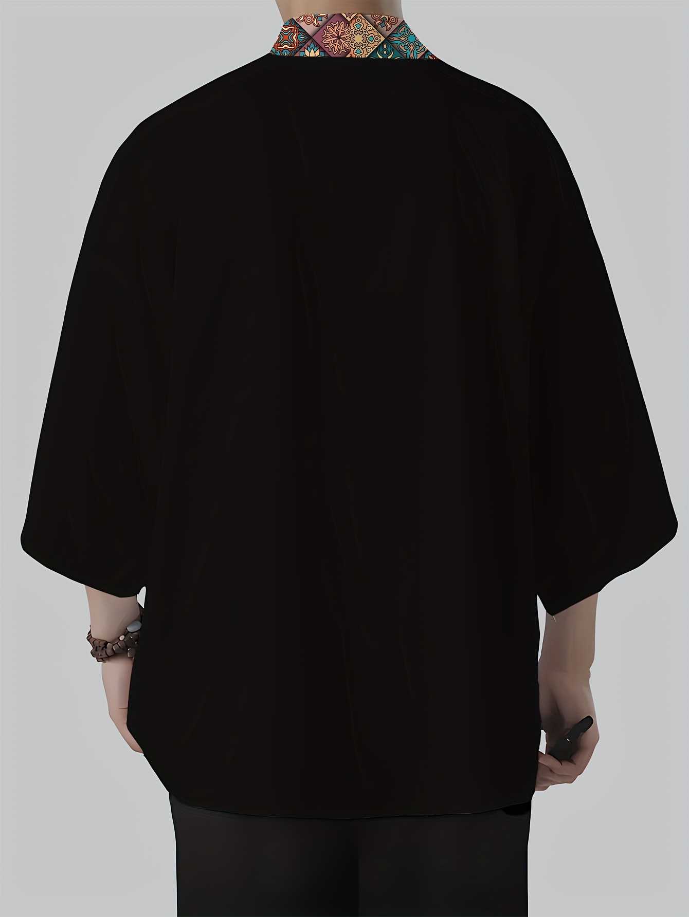 2026 Summer Men's Kimono 3D Pr - Street Fashion Designer ulasan dan harga