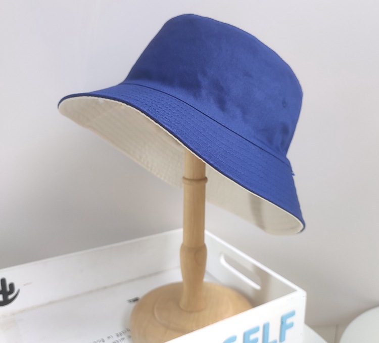 Double Sided Bucket Hat Sun Ha - Bucket Hat Embroidered ulasan dan harga