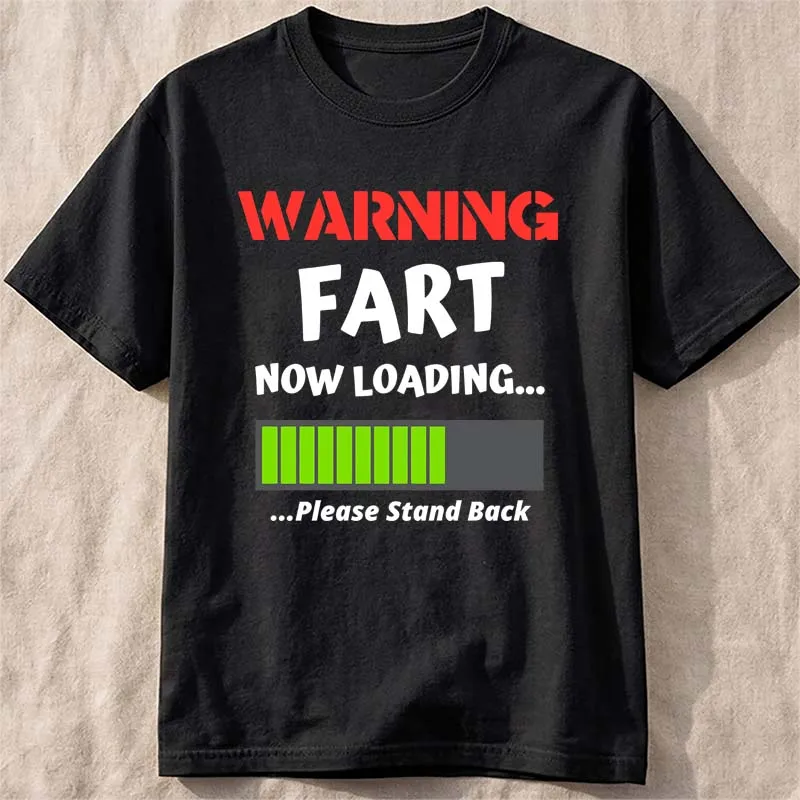 Women Warning Fart Now Loading - Street Fashion Now ulasan dan harga