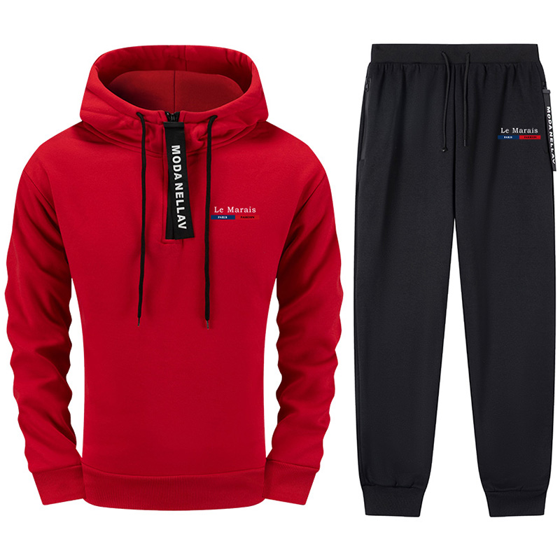 2025 New Fashion Men's Tracksu - Street Fashion Paris 2025 ulasan dan harga
