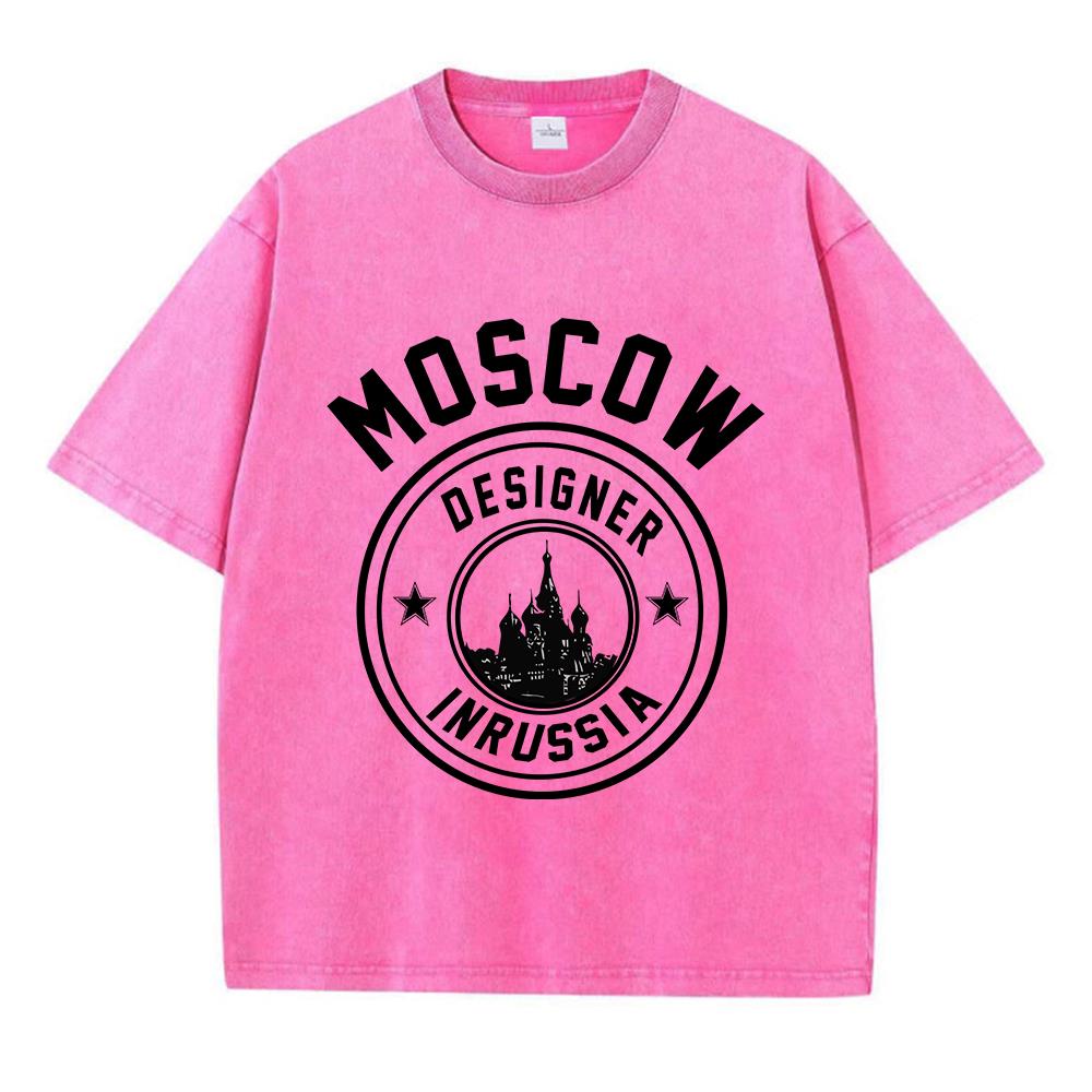 Woman Cotton Washed T-Shirts F - Street Fashion Russia ulasan dan harga