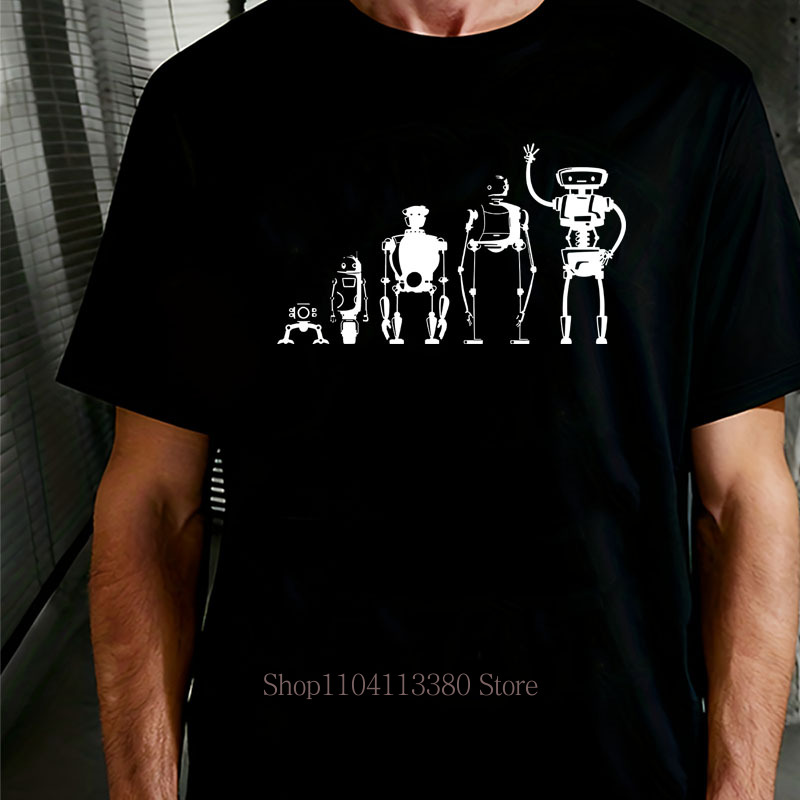 Robot Evolution Graphic Print  - Street Fashion Evolution ulasan dan harga