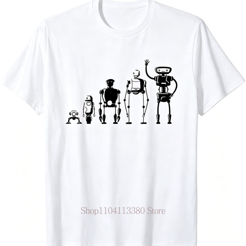 Robot Evolution Graphic Print  - Street Fashion Evolution ulasan dan harga