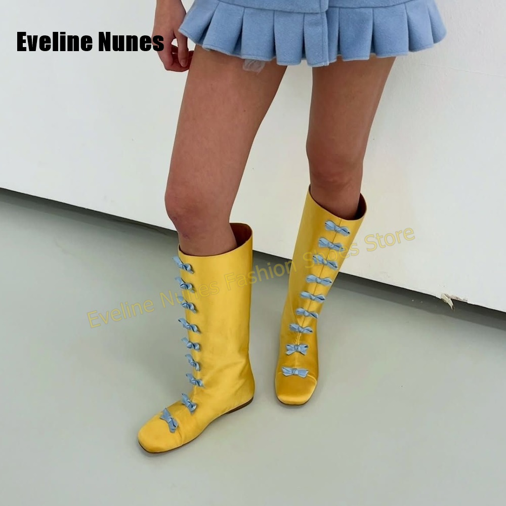 Women Luxury Yellow Satin Fash - Street Fashion Luxury ulasan dan harga