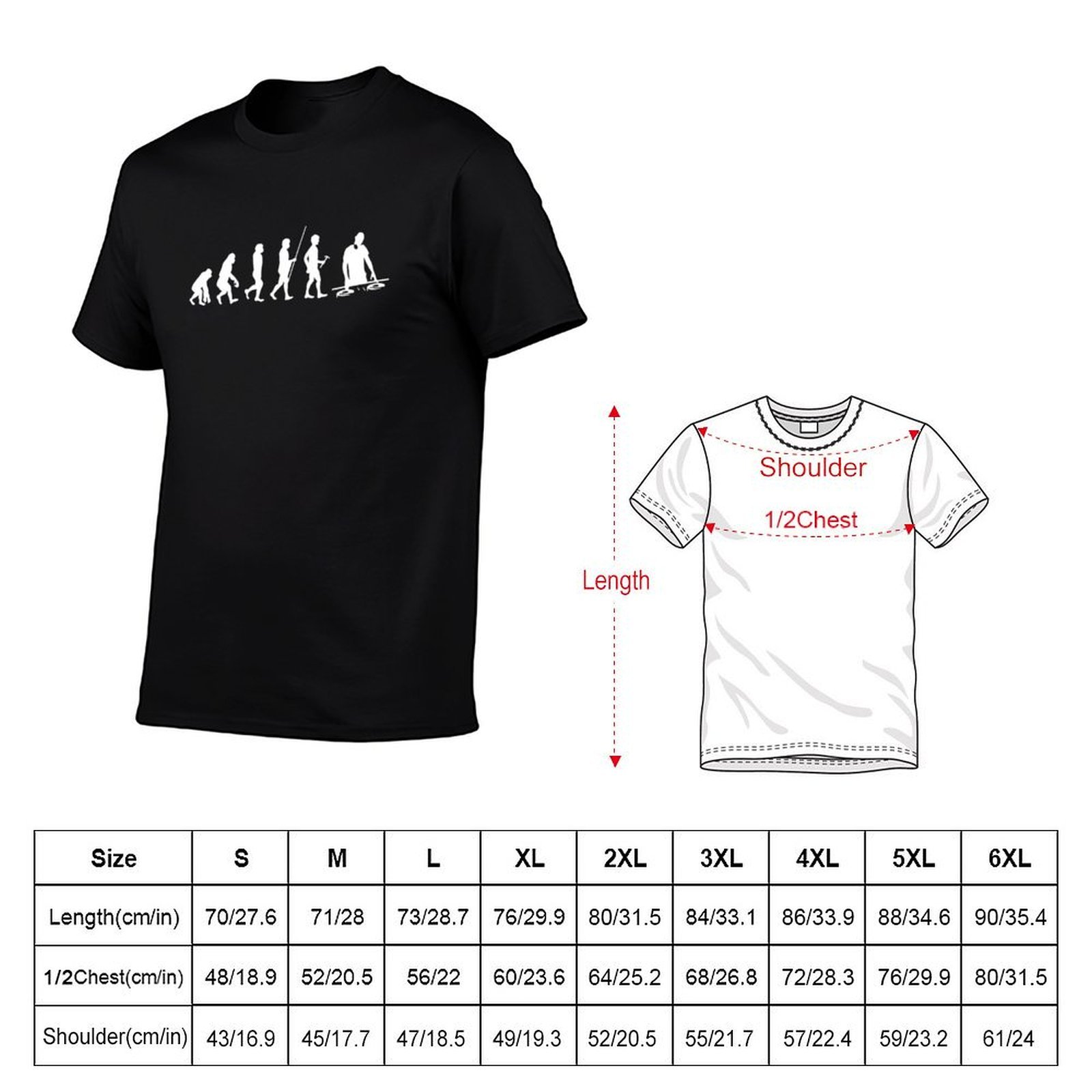 Evolution official DJ T-Shirt  - Street Fashion Evolution ulasan dan harga