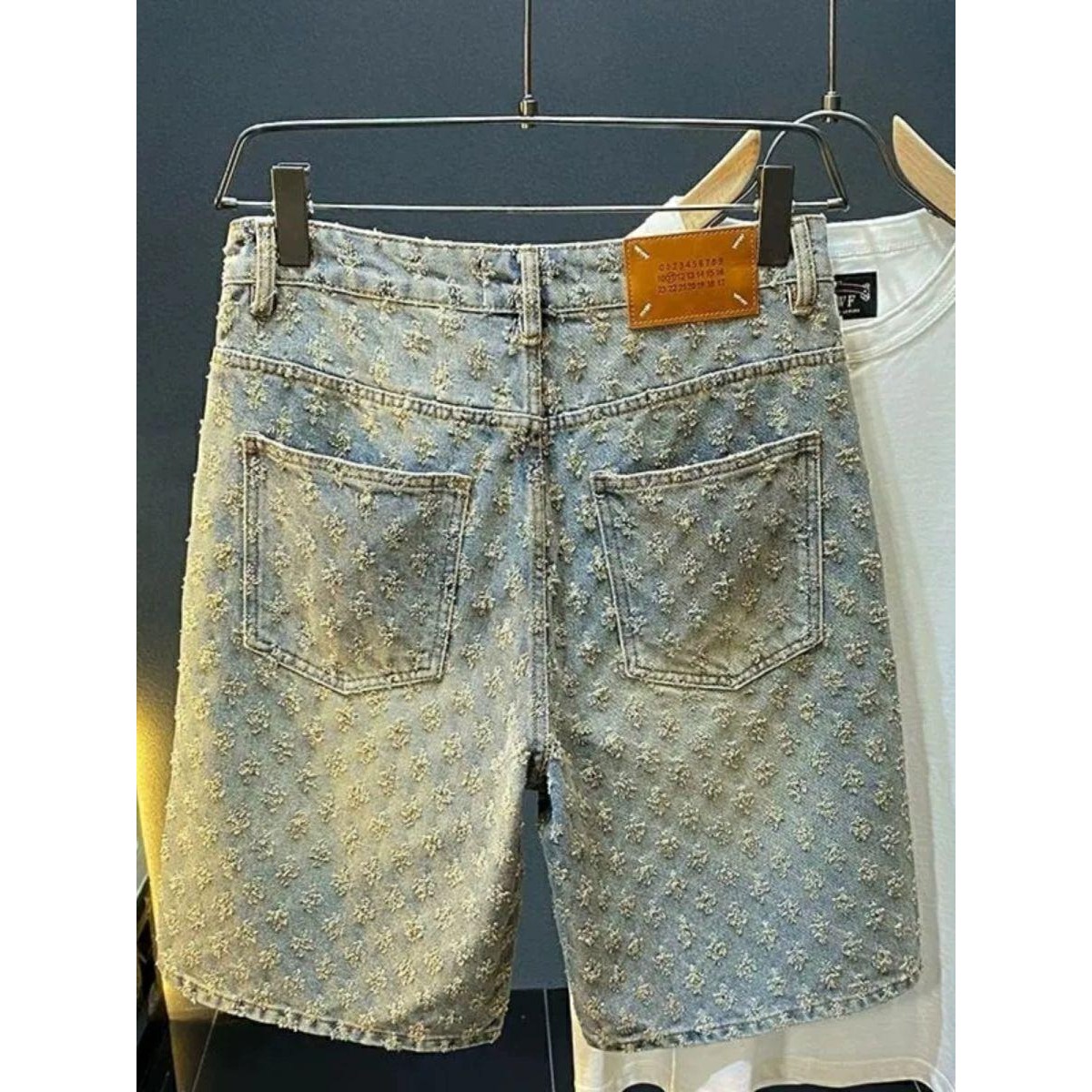 Summer High Street Denim Short - Street Fashion Jeans Men ulasan dan harga