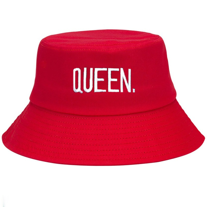 Customize Queen Embroidered Bu - Bucket Hat Embroidered ulasan dan harga