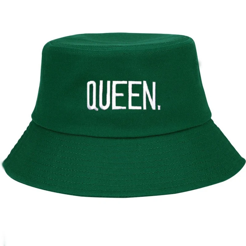 Customize Queen Embroidered Bu - Bucket Hat Embroidered ulasan dan harga