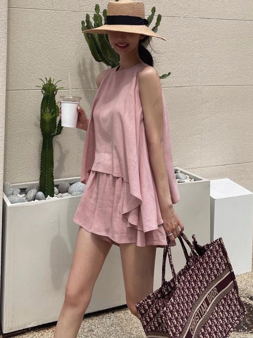 Fashionable Sleeveless Wide He - Street Fashion Now ulasan dan harga