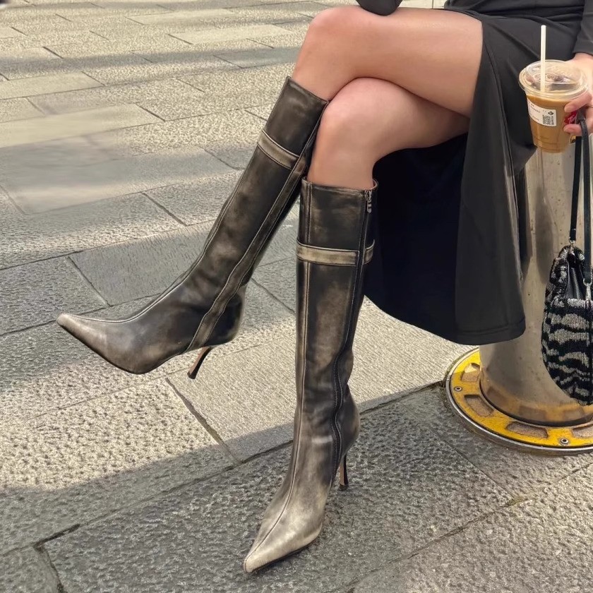 Sexy Designer Women High Boots - Street Fashion Designer ulasan dan harga