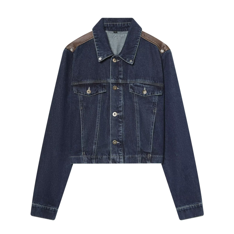 ETJ Women's Denim Jacket & Jea - Street Fashion Jacket ulasan dan harga