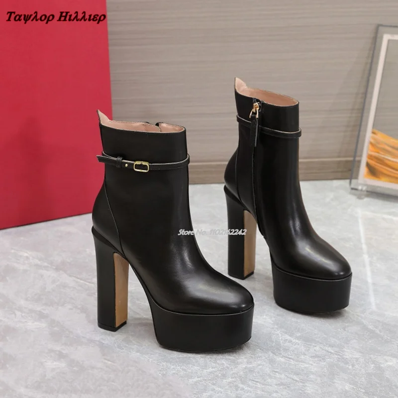 Autumn Waterproof Platform Nud - Street Fashion Designer ulasan dan harga