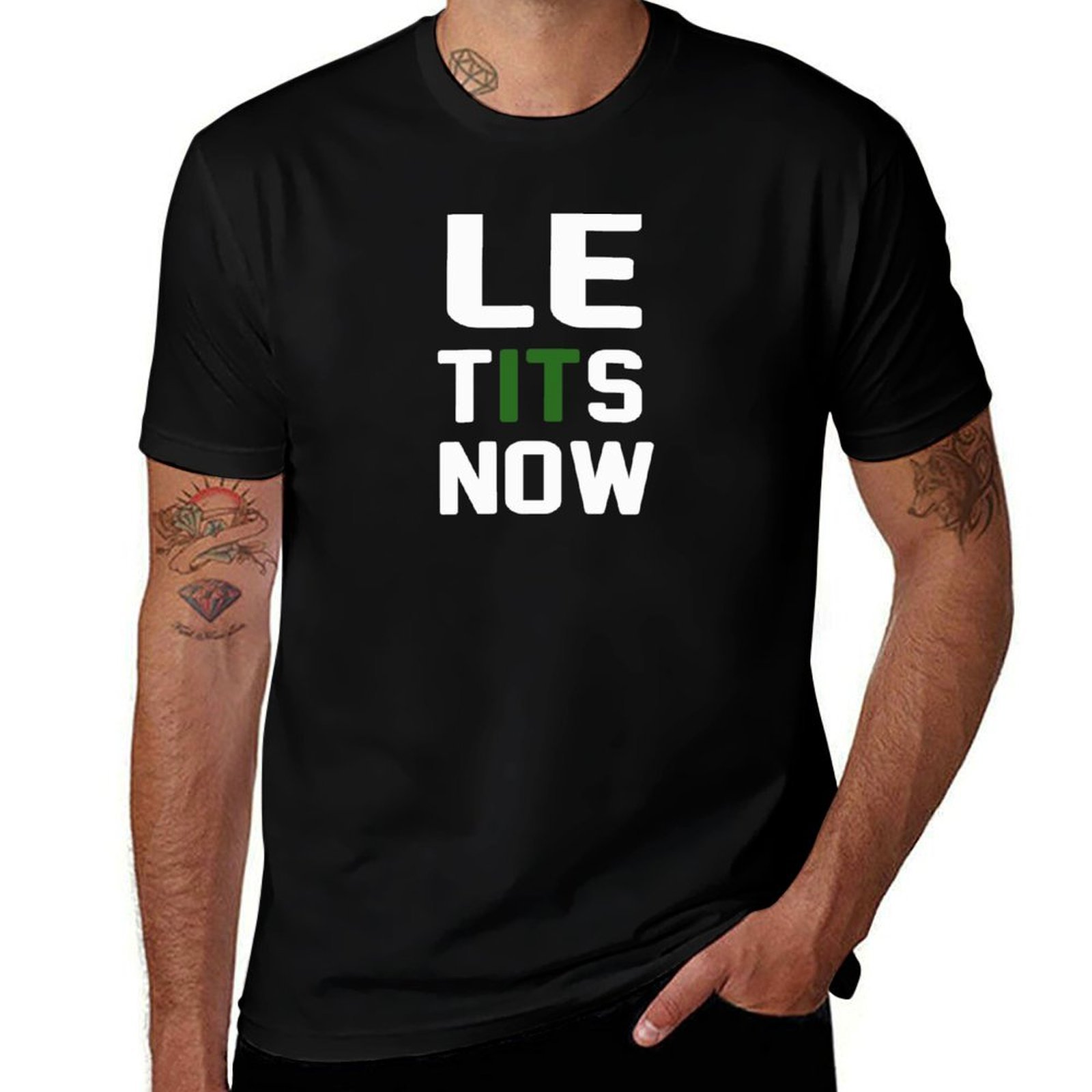 Le Tits Now T-Shirt Street Fas - Street Fashion Now ulasan dan harga