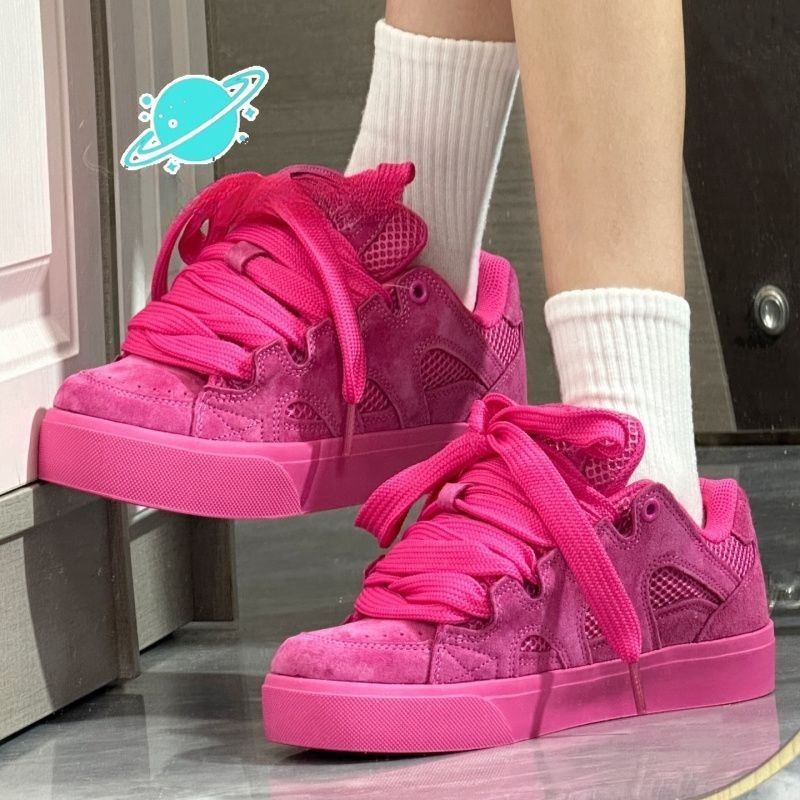 New Womens Chunky Sneakers Tre - Street Fashion Designer ulasan dan harga