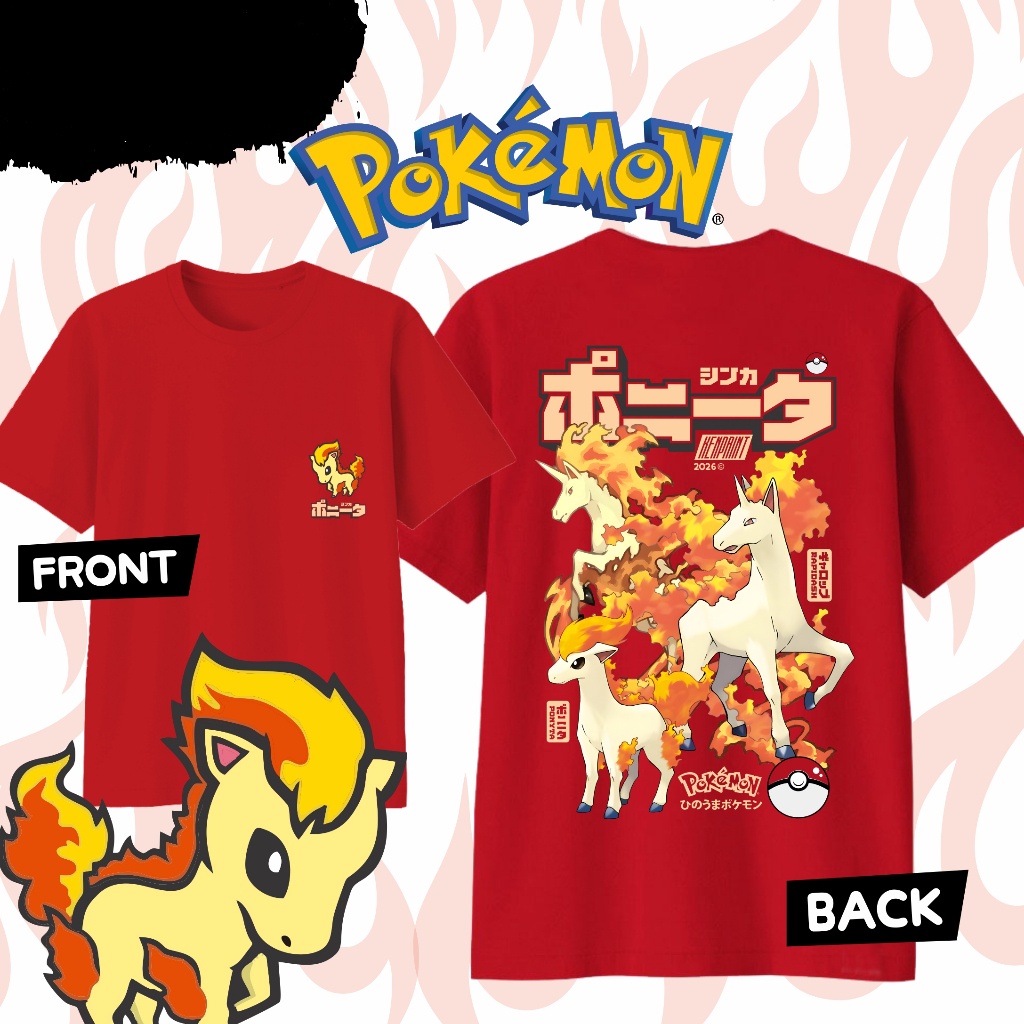 Anime Pokémon Ponyta Evolution - Street Fashion Evolution ulasan dan harga
