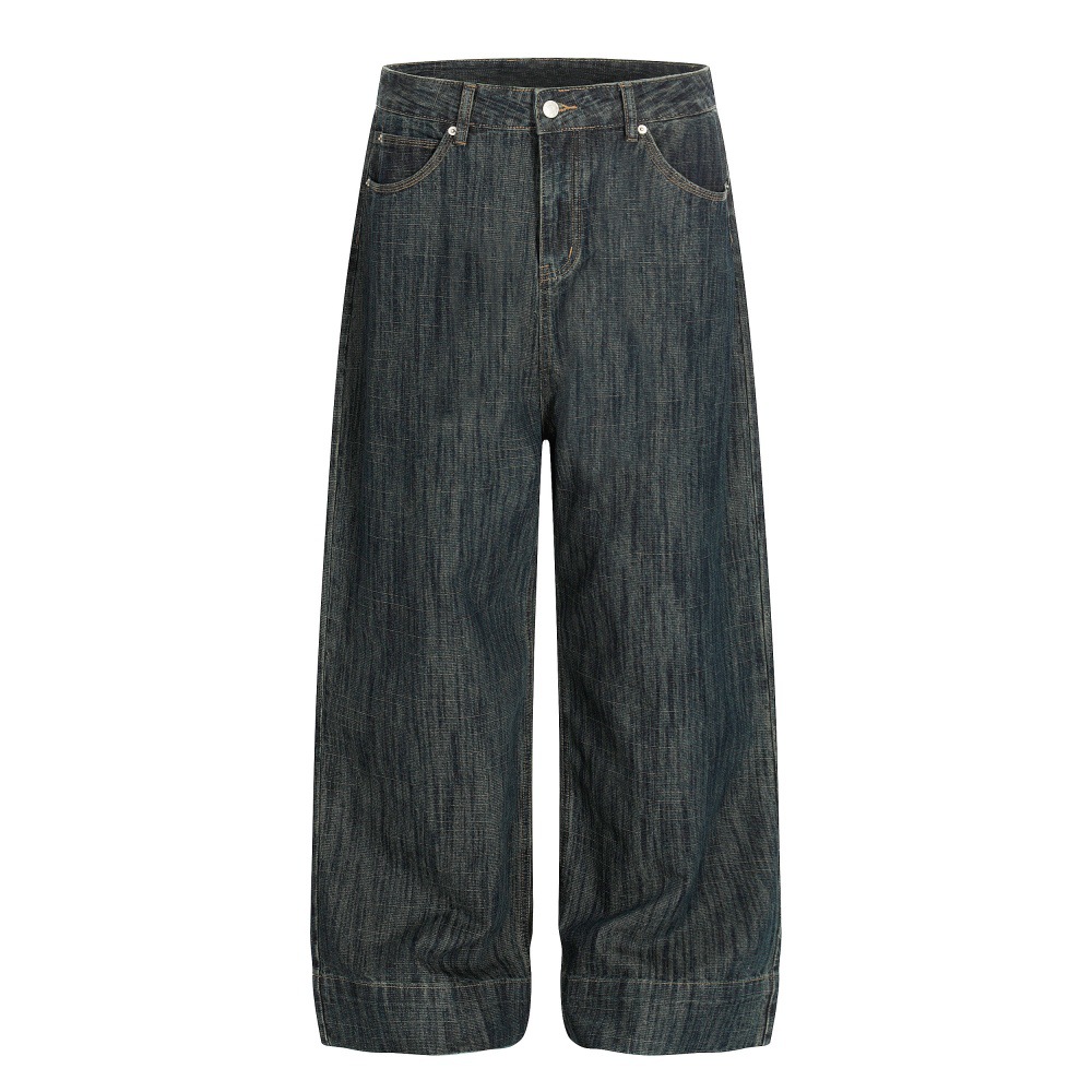 2026 New American Retro Casual - Street Fashion Jeans Men ulasan dan harga