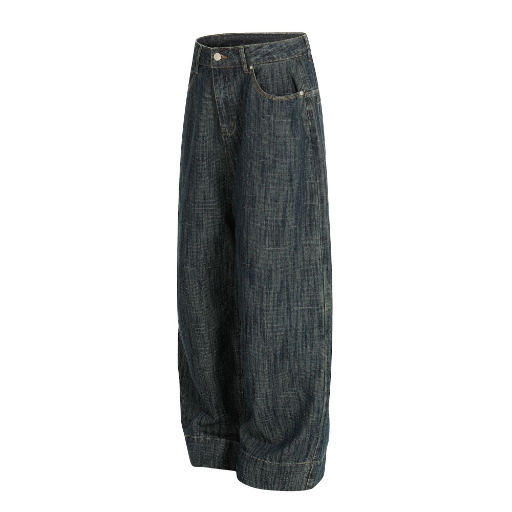 2026 New American Retro Casual - Street Fashion Jeans Men ulasan dan harga