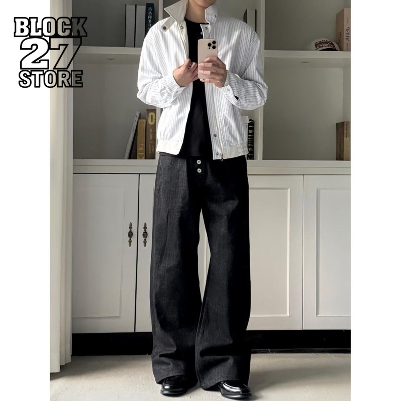 Mens Jeans Harajuku Summer Let - Street Fashion Jeans Men ulasan dan harga