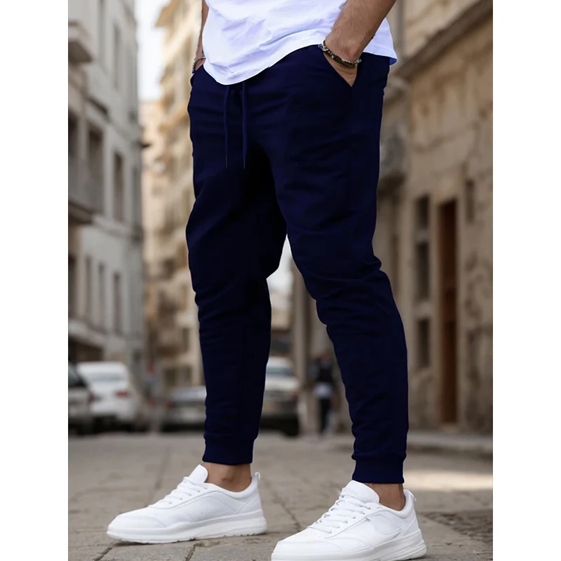 Men Jogger Sweatpants Casual F - Running Pant Jogger ulasan dan harga