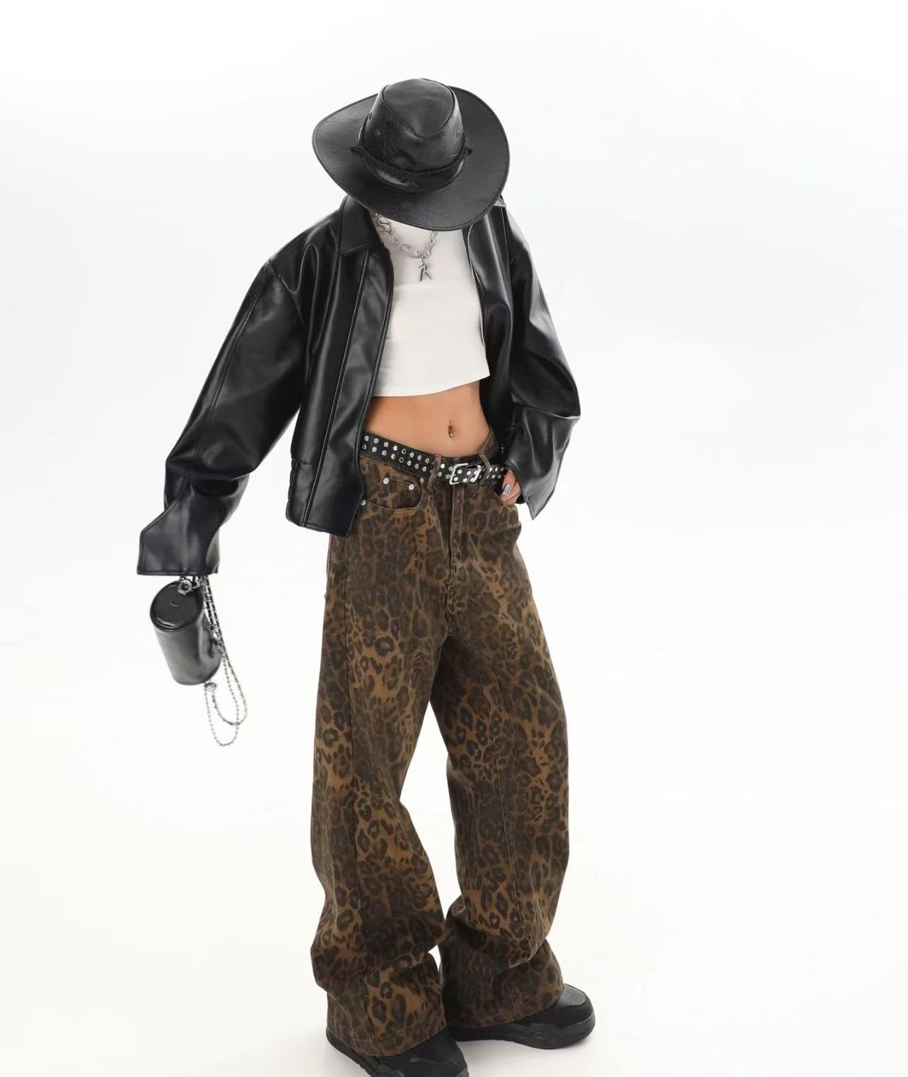 Korean Harajuku retro QICHE me - Street Fashion Jeans Men ulasan dan harga