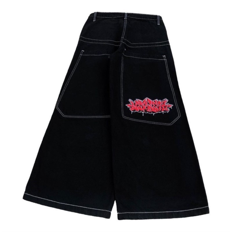 American Fashion Hip Hop Overs - Street Fashion Jeans Men ulasan dan harga