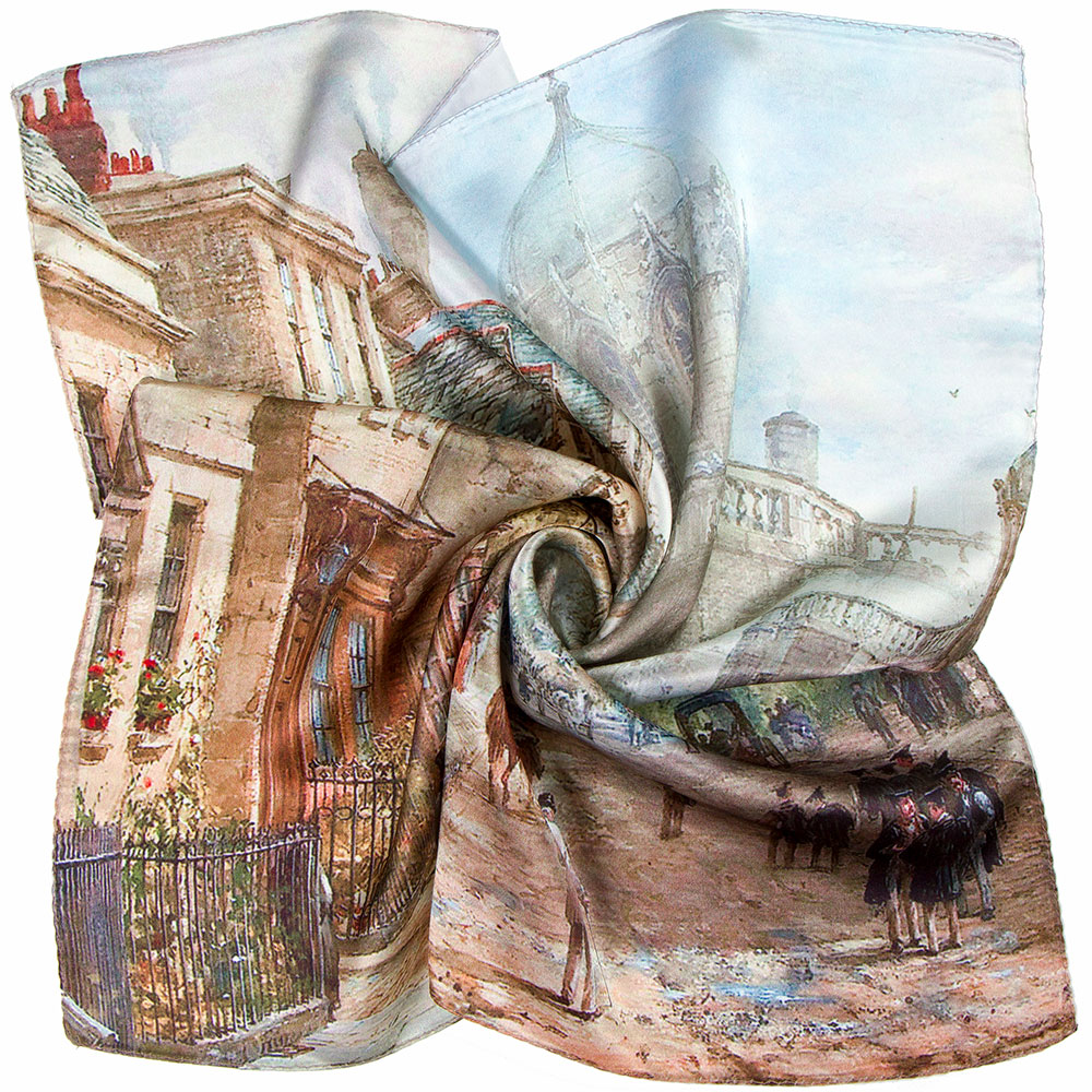 53cm 100% Pure Silk Bandana Fe - Street Fashion Jacket ulasan dan harga