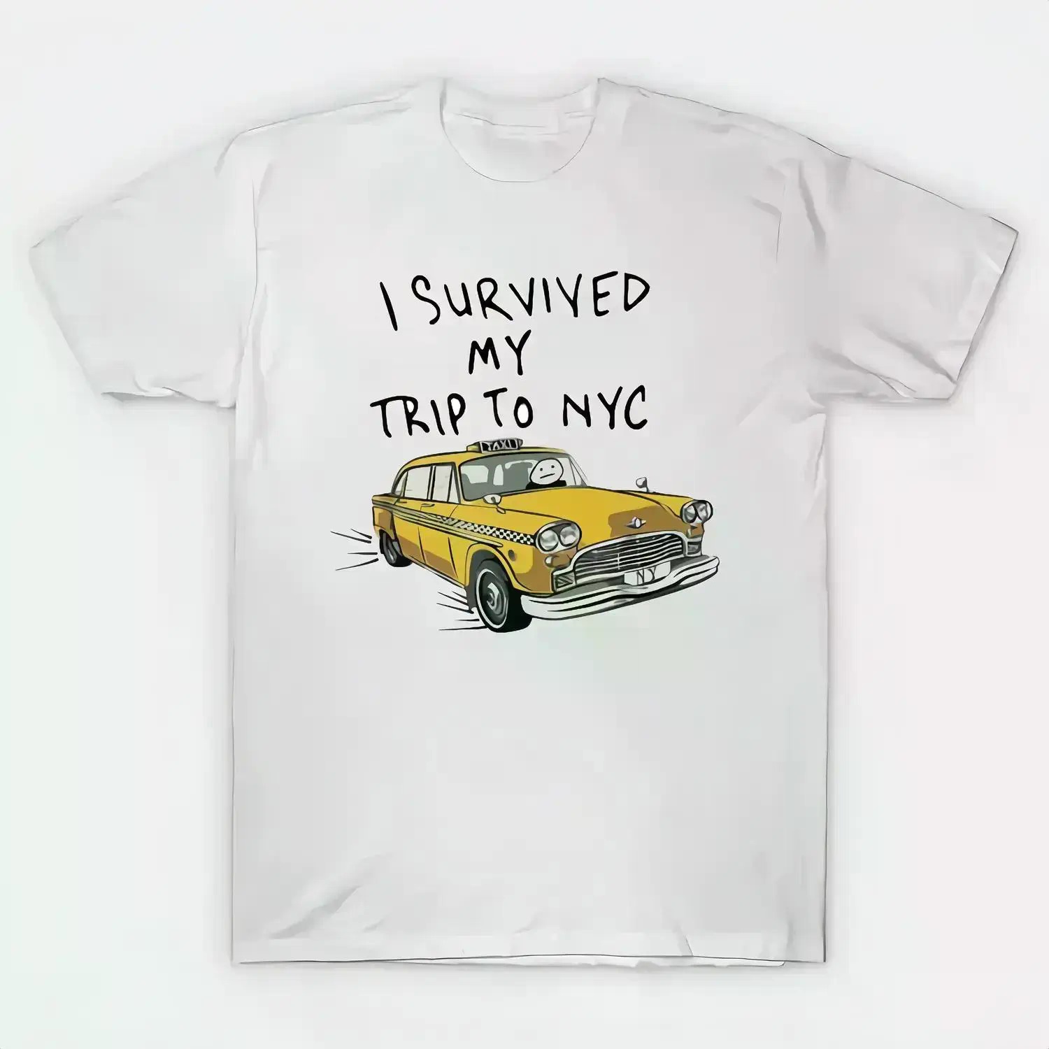 100% Oversized Slogan Print T- - Street Fashion Nyc ulasan dan harga