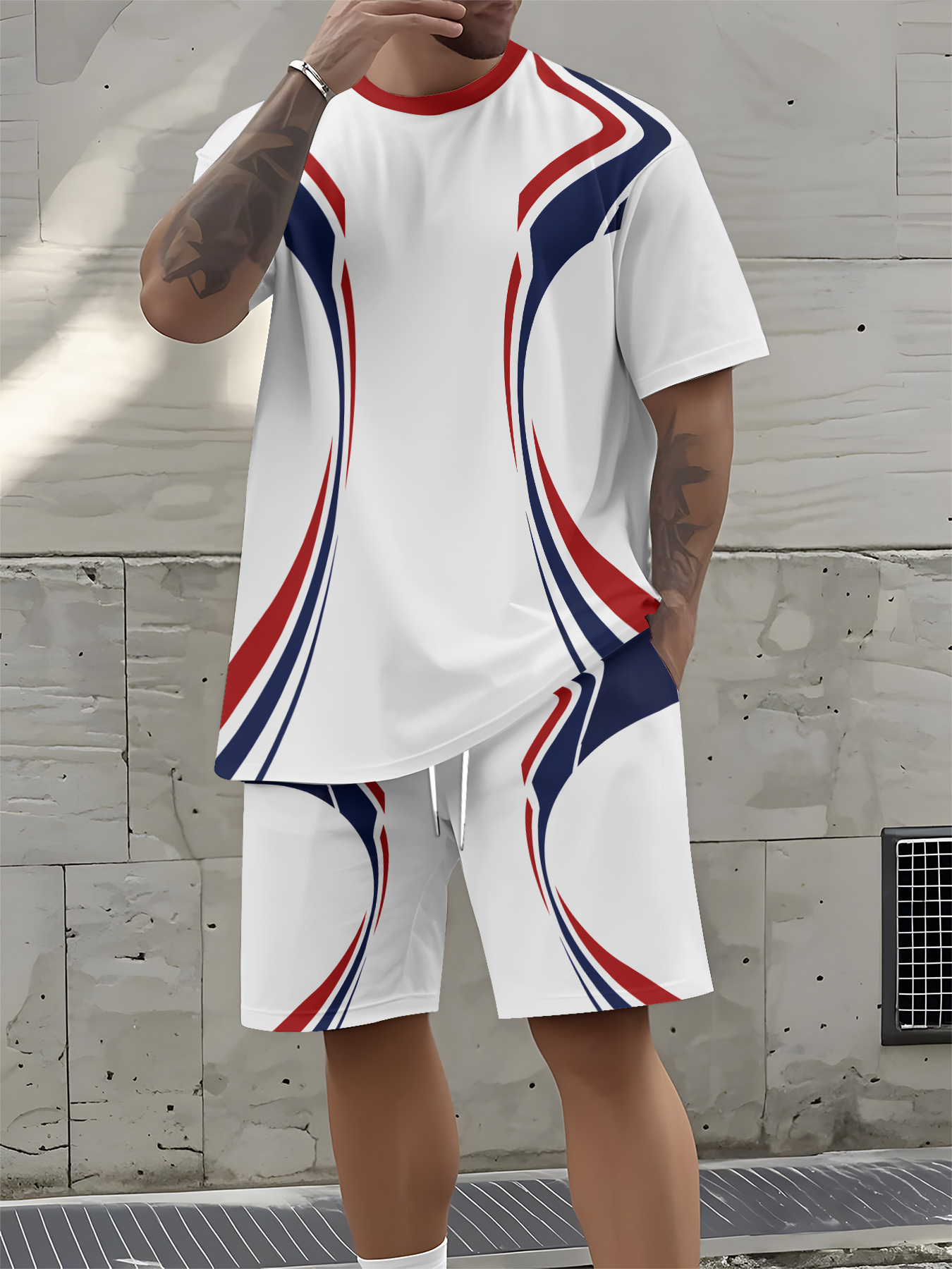 2026 Summer New Men's Short-Sl - Street Fashion Designer ulasan dan harga