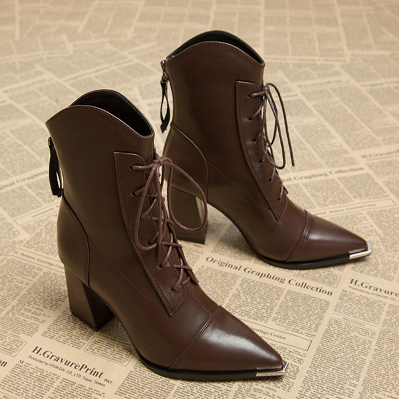 Women's Ankle Boots Fashion Po - Street Fashion Luxury ulasan dan harga