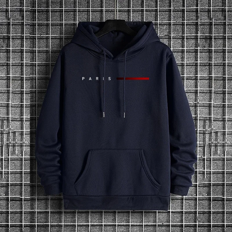 Trendy Mens Hooded Sweatshirt  - Street Fashion Paris 2025 ulasan dan harga