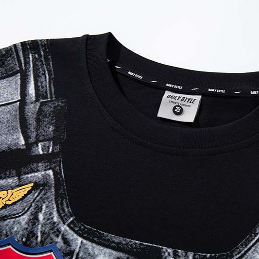 Men's Fashion 3D Printed T Shi - Street Fashion Vibes ulasan dan harga