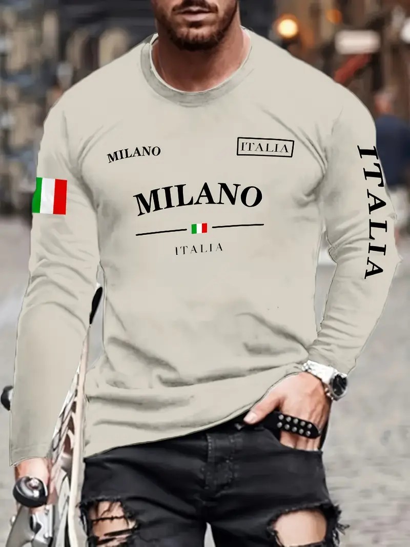2026 Spring/Summer Men's Long- - Street Fashion In Milan ulasan dan harga